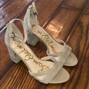 Sam Edelman Omar Suede Block Heels